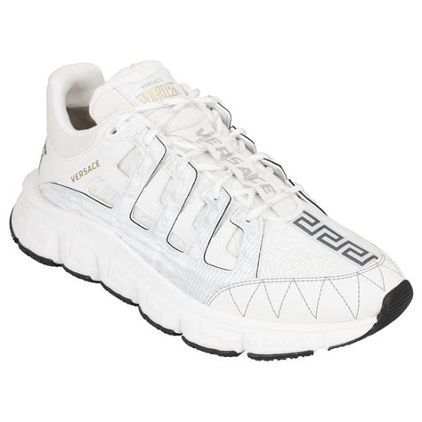 zapatos versace hombre blancos